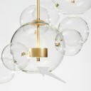 Giopato & Coombes - Bolle ZigZag Chandelier 24 Bubbles